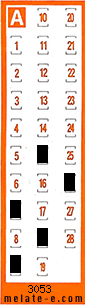 Volante ganador del sorteo 3053 de Chispazo