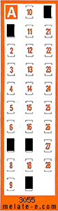 Volante ganador del sorteo 3055 de Chispazo