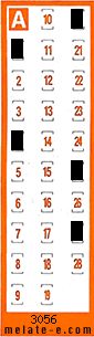 Volante ganador del sorteo 3056 de Chispazo