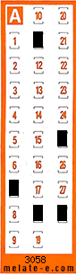 Volante ganador del sorteo 3058 de Chispazo
