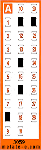 Volante ganador del sorteo 3059 de Chispazo
