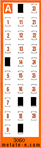 Volante ganador del sorteo 3060 de Chispazo