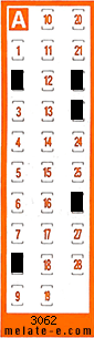 Volante ganador del sorteo 3062 de Chispazo