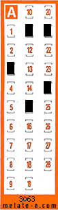 Volante ganador del sorteo 3063 de Chispazo