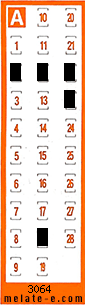 Volante ganador del sorteo 3064 de Chispazo