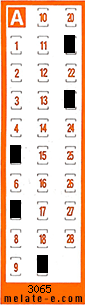 Volante ganador del sorteo 3065 de Chispazo