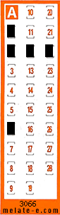 Volante ganador del sorteo 3066 de Chispazo