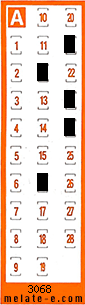 Volante ganador del sorteo 3068 de Chispazo