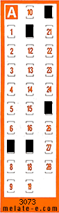 Volante ganador del sorteo 3073 de Chispazo