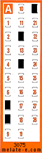 Volante ganador del sorteo 3075 de Chispazo