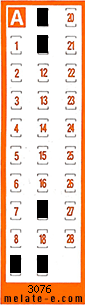 Volante ganador del sorteo 3076 de Chispazo