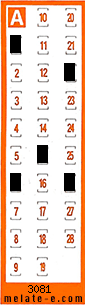 Volante ganador del sorteo 3081 de Chispazo