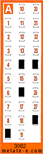 Volante ganador del sorteo 3082 de Chispazo