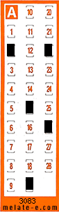 Volante ganador del sorteo 3083 de Chispazo