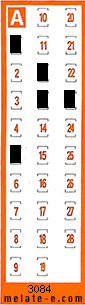 Volante ganador del sorteo 3084 de Chispazo