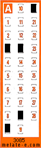 Volante ganador del sorteo 3085 de Chispazo