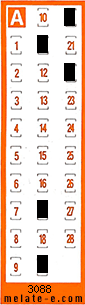 Volante ganador del sorteo 3088 de Chispazo