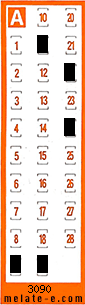 Volante ganador del sorteo 3090 de Chispazo