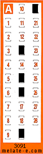 Volante ganador del sorteo 3091 de Chispazo