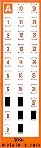 Volante ganador del sorteo 3094 de Chispazo