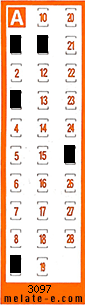 Volante ganador del sorteo 3097 de Chispazo