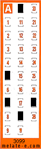 Volante ganador del sorteo 3099 de Chispazo