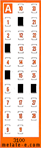 Volante ganador del sorteo 3100 de Chispazo
