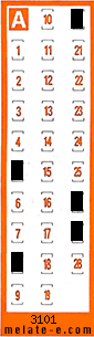 Volante ganador del sorteo 3101 de Chispazo