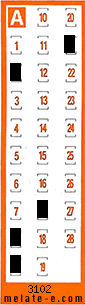 Volante ganador del sorteo 3102 de Chispazo