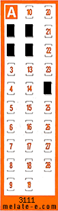 Volante ganador del sorteo 3111 de Chispazo