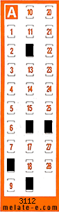 Volante ganador del sorteo 3112 de Chispazo