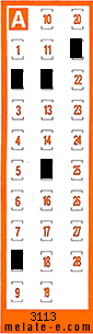 Volante ganador del sorteo 3113 de Chispazo