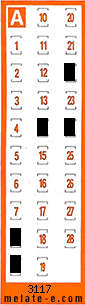 Volante ganador del sorteo 3117 de Chispazo