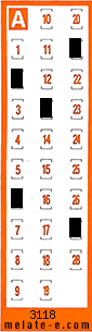 Volante ganador del sorteo 3118 de Chispazo