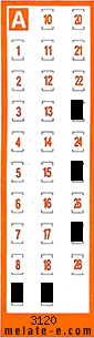 Volante ganador del sorteo 3120 de Chispazo