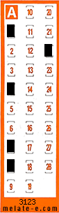 Volante ganador del sorteo 3123 de Chispazo