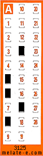 Volante ganador del sorteo 3125 de Chispazo