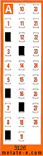 Volante ganador del sorteo 3126 de Chispazo