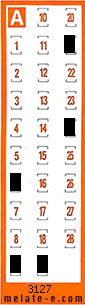 Volante ganador del sorteo 3127 de Chispazo