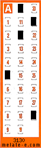 Volante ganador del sorteo 3130 de Chispazo