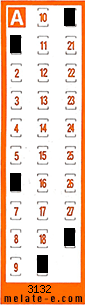 Volante ganador del sorteo 3132 de Chispazo