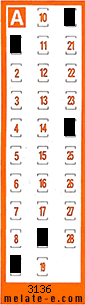 Volante ganador del sorteo 3136 de Chispazo