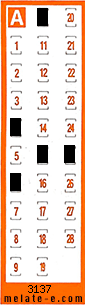 Volante ganador del sorteo 3137 de Chispazo