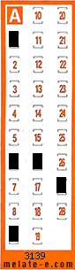 Volante ganador del sorteo 3139 de Chispazo