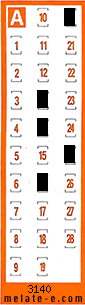 Volante ganador del sorteo 3140 de Chispazo