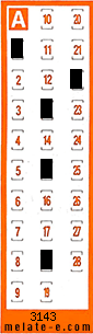 Volante ganador del sorteo 3143 de Chispazo