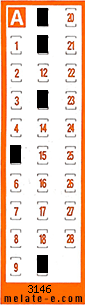 Volante ganador del sorteo 3146 de Chispazo