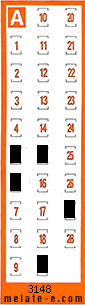 Volante ganador del sorteo 3148 de Chispazo