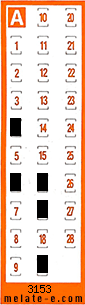 Volante ganador del sorteo 3153 de Chispazo