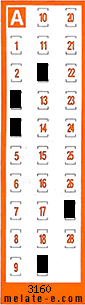 Volante ganador del sorteo 3160 de Chispazo